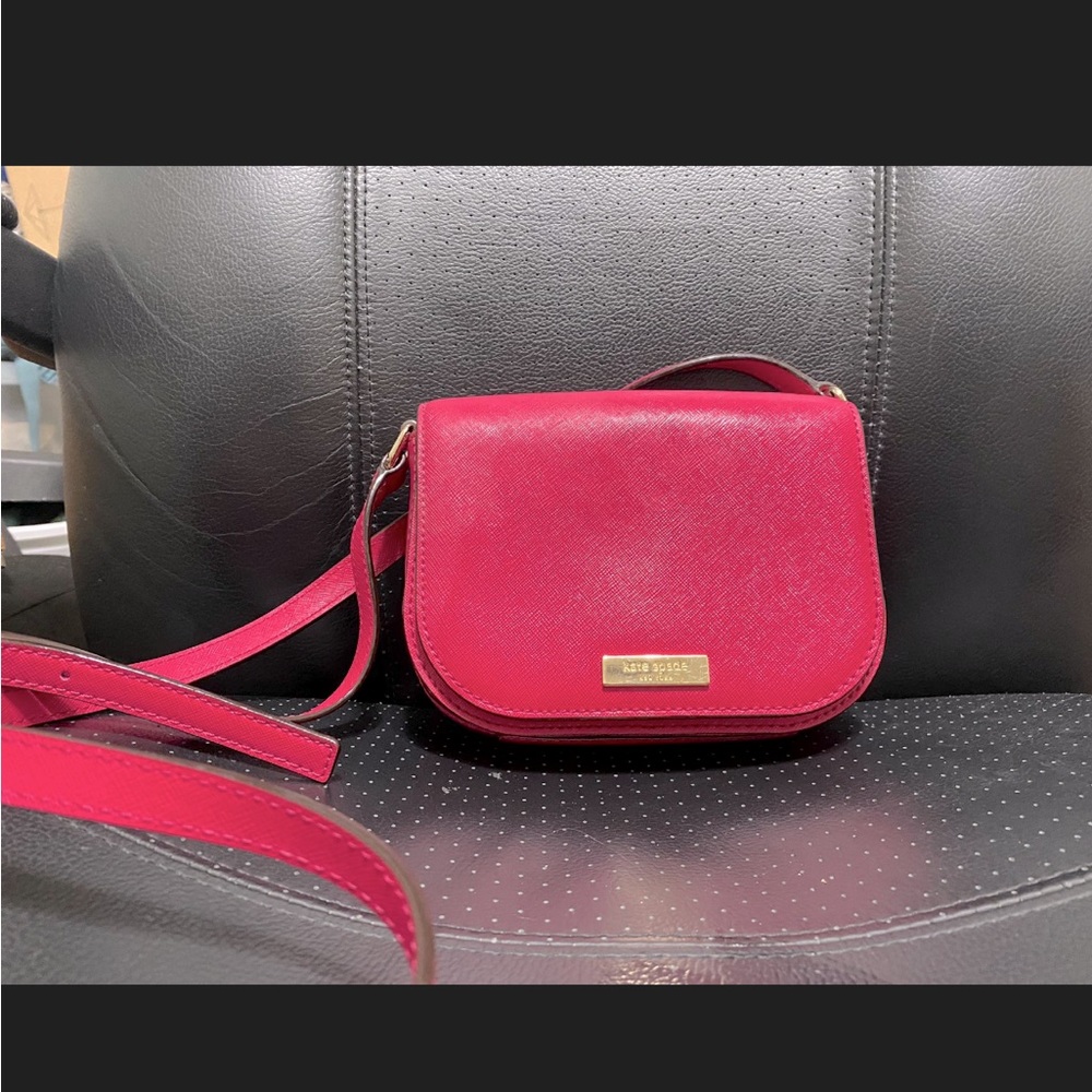 Pink Kate spade hand bag in great condition